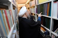 اهدای کتاب‌های روحانی به کتابخانه ملی ایران (14)