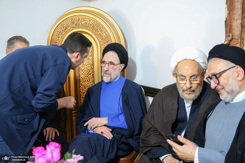 دید و بازدید نوروزی سید محمد خاتمی -2