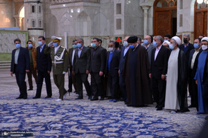 تجدید میثاق رئیس و نمایندگان مجلس شورای اسلامی با آرمان‌های امام خمینی(س)