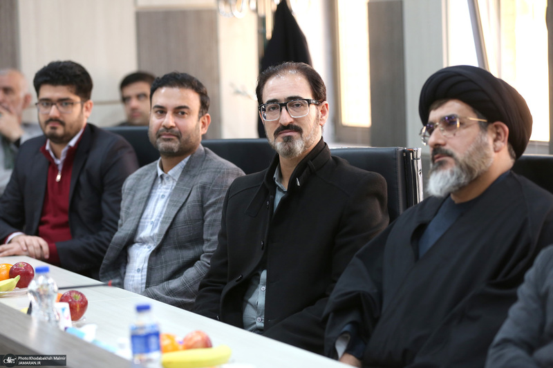 حضور سید حسن خمینی در گردهمایی علمی به مناسبت هفته پژوهش در پژوهشکده امام خمینی(س) و انقلاب اسلامی