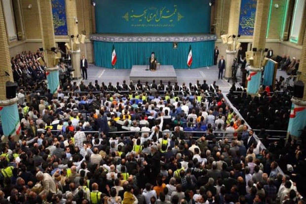 Leader calls for worldwide resistance against Israeli-US crimes in Gaza, Palestine