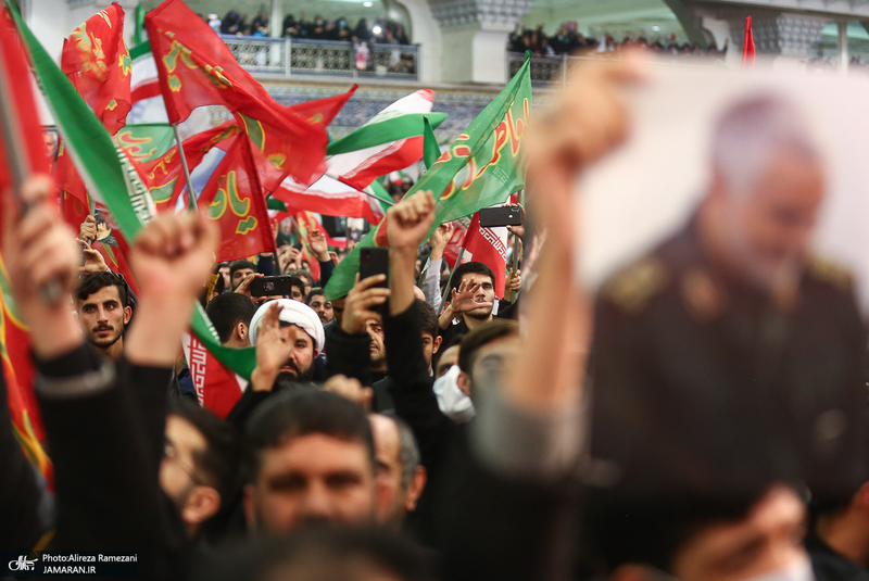 مراسم بزرگداشت شهید حاج قاسم سلیمانی در مصلی امام خمینی (ره)