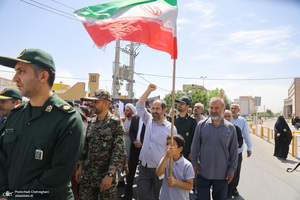 راهپیمایی مردم قم در سالروز قیام 15 خرداد‎‎