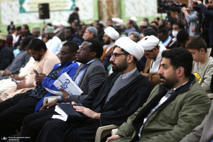 دیدار دبیرکل و کارکنان مجمع جهانی اهل بیت (ع) با سیدحسن خمینی