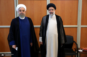 مراسم تنفیذ حکم سیزدهمین دوره ریاست جمهوری اسلامی ایران‌ توسط رهبر انقلاب