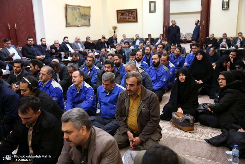 دیدار وزیر ، معاونان و کارکنان وزارت صمت با سید حسن خمینی