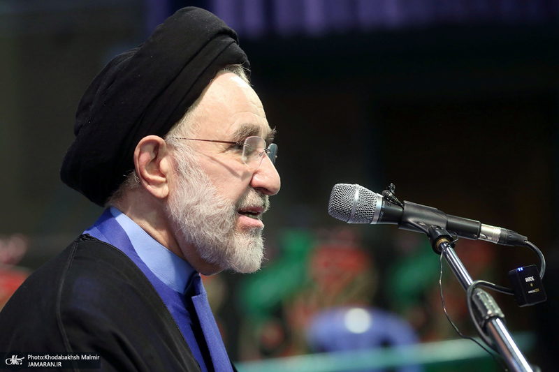 مراسم شام شهادت امام رضا(ع) و بزرگداشت علامه حکیمی در حسینیه جماران-1