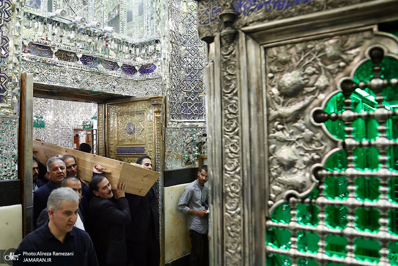 مراسم تشییع برادر آیت الله هاشمی رفسنجانی