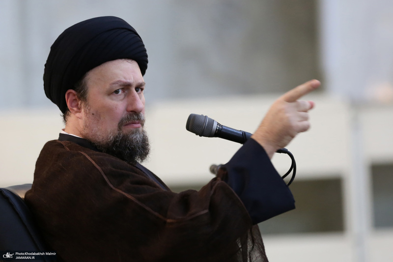 سخنرانی سید حسن خمنی در کلاس درس