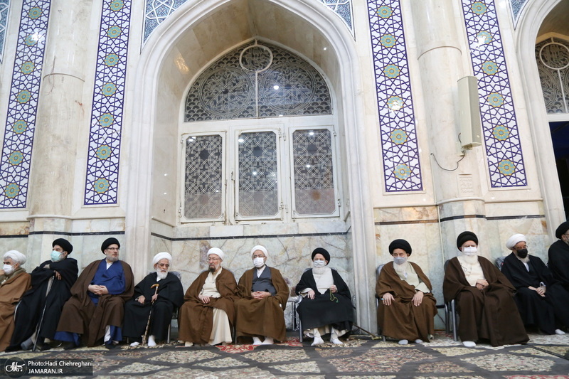 مراسم بزرگداشت آیت الله العظمی صافی گلپایگانی (ره) توسط بیت آیت الله العظمی بروجردی (ره)‎‎