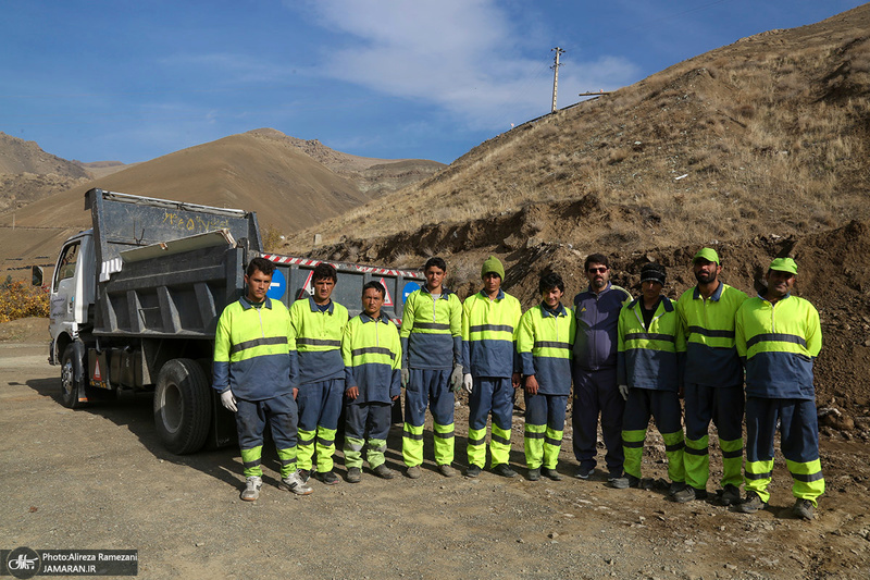 پویش حفاظت از محیط زیست و پاکسازی حریم و حاشیه روستاهای منظقه 22