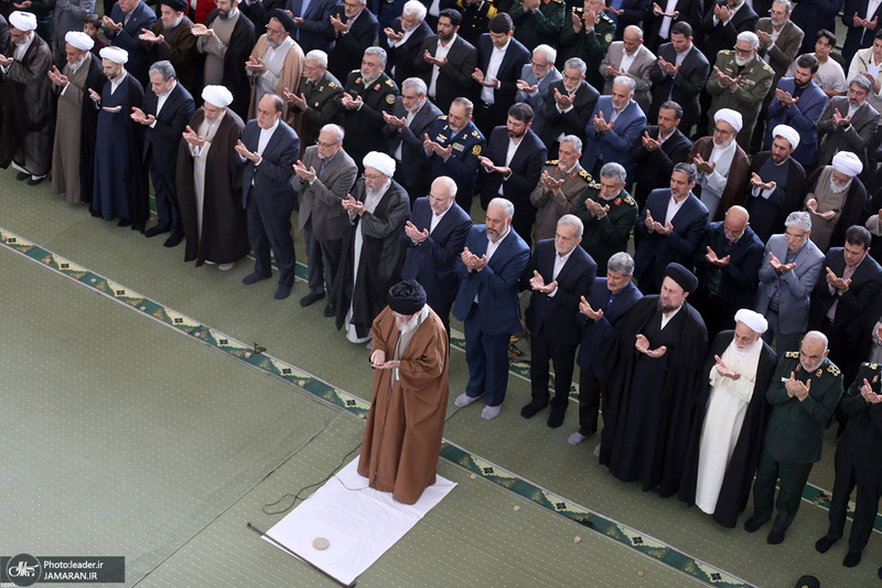 اقامه نماز عید سعید فطر به امامت رهبر معظم انقلاب