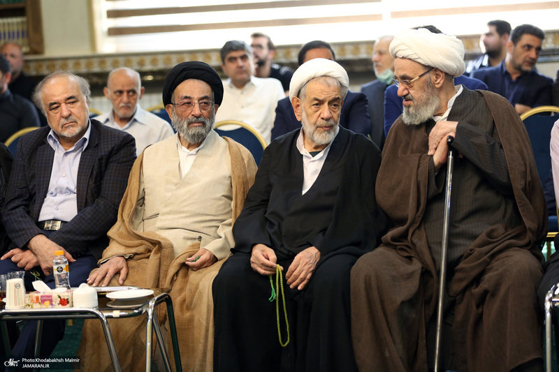 مراسم بزرگداشت محمد علی جماعتی در حسینیه شماره 2 جماران - 1