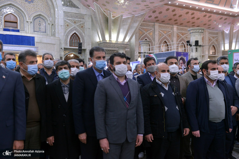 تجدید میثاق وزیر تعاون، کار و رفاه اجتماعی با آرمان های امام خمینی(س)