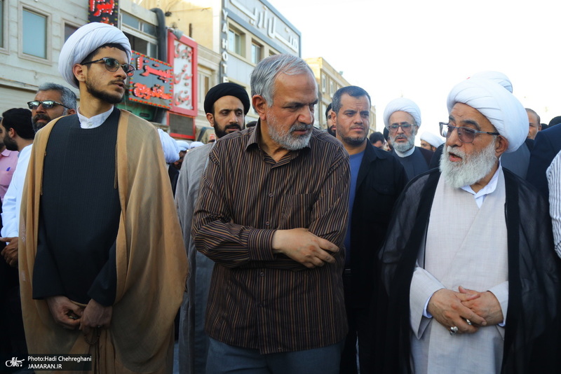 مراسم تشییع مرحوم استاد محمد حسین حشمت‌پور‎