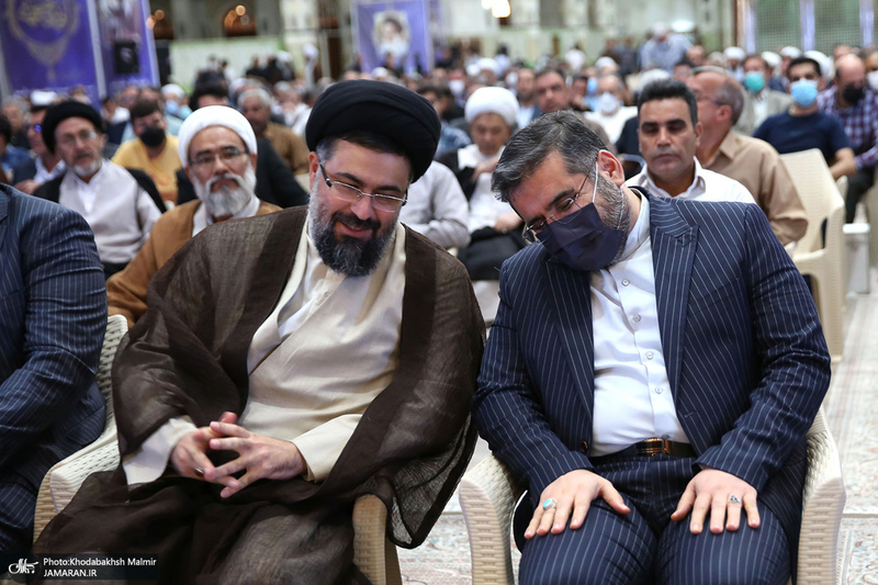 مراسم چهلمین روز ارتحال سید محمود دعایی در حرم مطهر امام خمینی