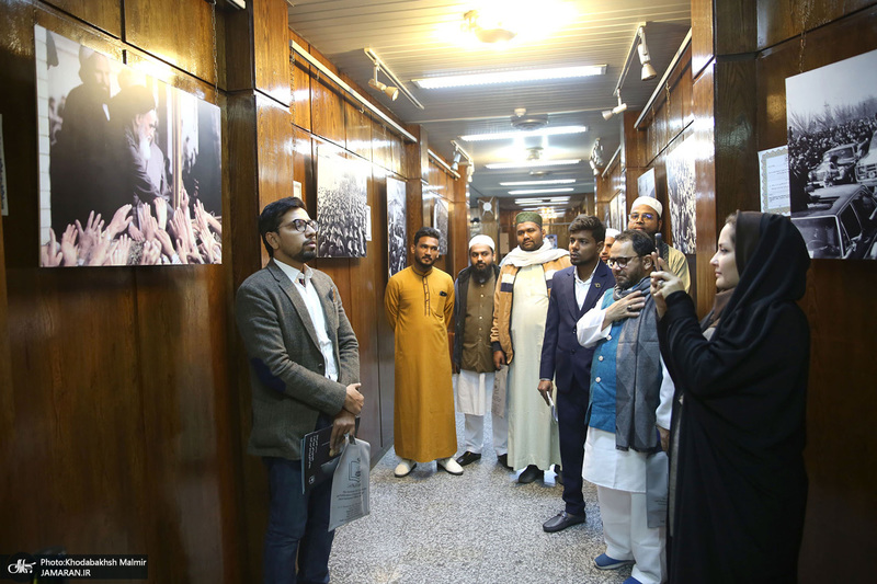 بازدید جمعی از فرهیختگان کشور هند از جماران‎