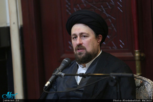 دیدار شهردار و اعضای شورای اسلامی شهر تهران با سید حسن خمینی