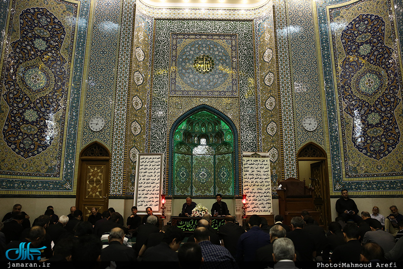 مراسم احیای شب بیست و یکم ماه مبارک رمضان در مسجد جامع جماران