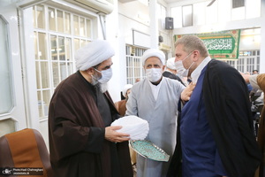 مراسم عمامه گذاری و جشن ولادت امیرالمومنین (ع) در بیوت مراجع و علماء‎‎