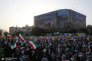 اجتماع مردمی در حمایت از رزمندگان مدافع