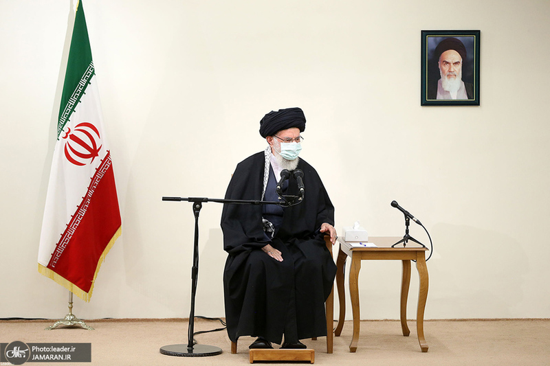 دیدار خانواده شهید فخری‌زاده با رهبر معظم انقلاب