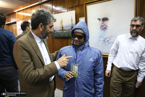 محفل انس با قرآن کریم در حسینیه جماران