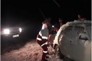 54 خودرو گرفتار در برف و کولاک رهاسازی شدند