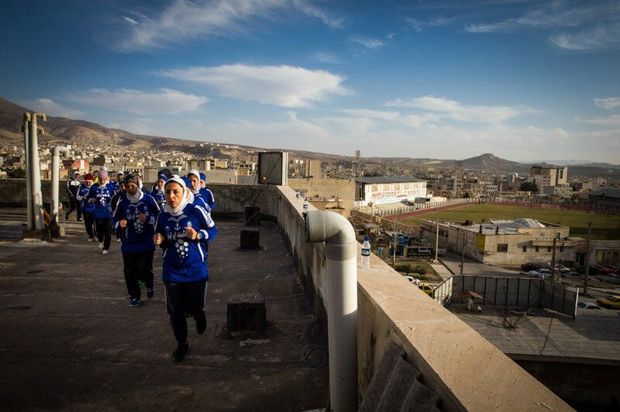 جام جهانی روی پشت بام‌های پایتخت