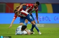 کوپا آمه ریکا ۲۰۲۱ - تیم فوتبال آرژانتین و تیم فوتبال پاراگوئه لیونل مسی