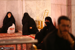 مراسم شام غریبان شهادت امام رضا (ع) در رواق دار الهدایه