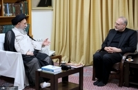 دیدار افشین علا با آیت الله نورمفیدی