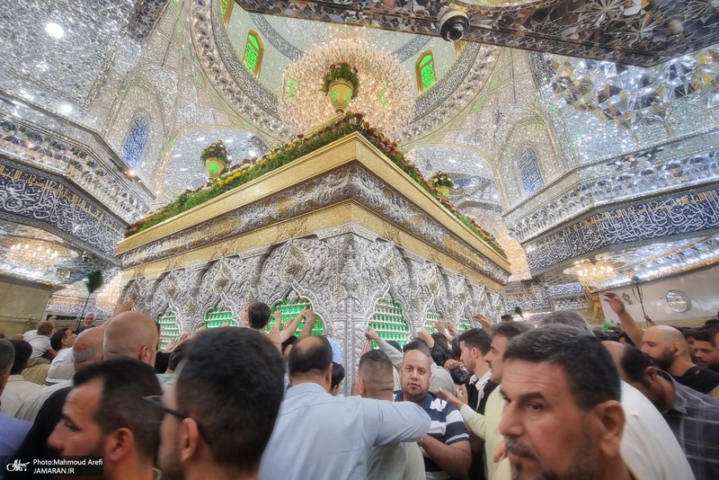 شب میلاد امام دضا (ع) در کربلا