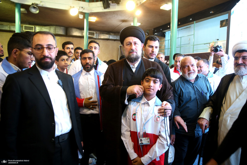 تجدید میثاق جوانان هلال احمر با آرمان‌های امام راحل