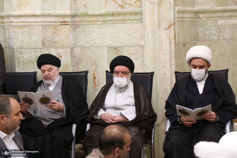 مراسم بزرگداشت آیت الله ری شهری (ره) در مسجد اعظم قم‎