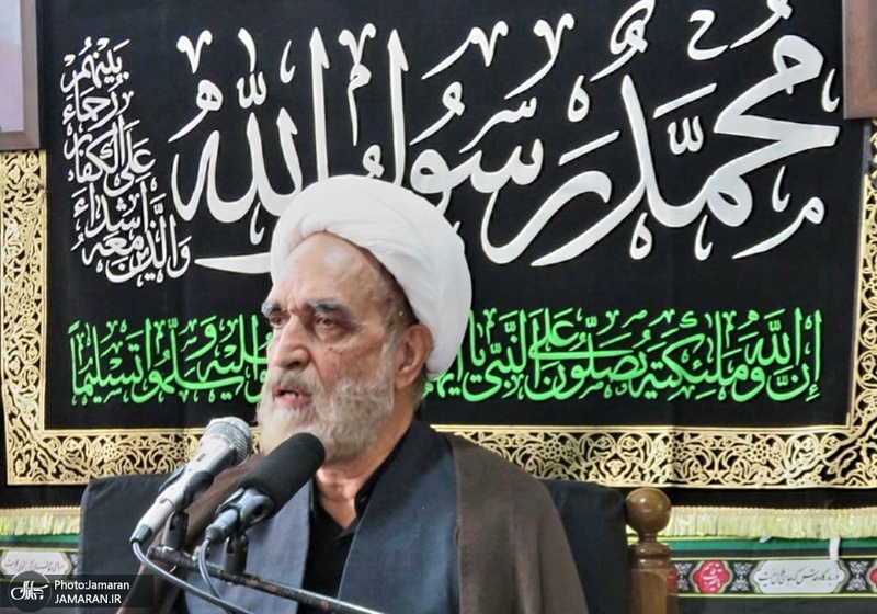مراسم عزاداری ۲۸ صفر در دفتر آیت الله العظمی صانعی (ره)
