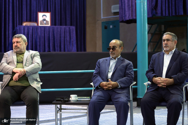 دیدار اعضای شورای مرکزی حزب اعتماد ملی با سید حسن خمینی