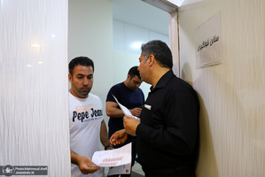 اهدای خون در شب بیست و سوم ماه مبارک رمضان