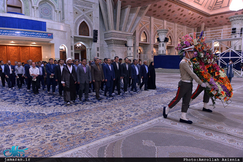 تجدید میثاق رئیس و کارکنان سازمان فنی و حرفه ای کشور با ارمان های حضرت امام(س)