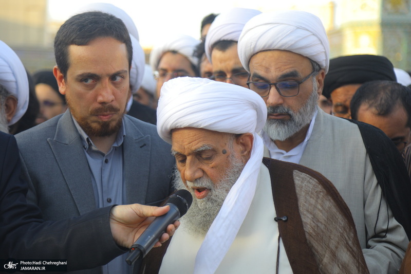 مراسم تشییع مرحوم استاد محمد حسین حشمت‌پور‎