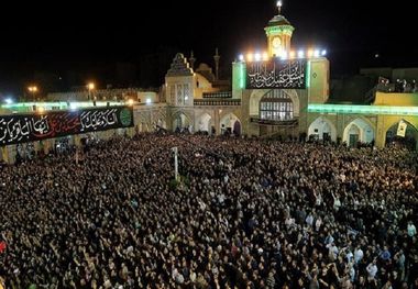 گردهمایی عزاداران مسلمیه در حرم عبدالعظیم (ع) برگزار شد