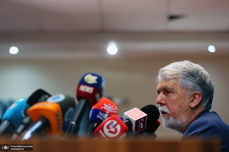 نشست خبری وزیر فرهنگ و ارشاد اسلامی / سید عباس صالحی