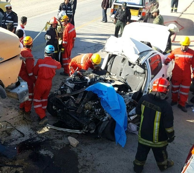 چهار نفر در سانحه رانندگی در جاده سرخس جان باختند