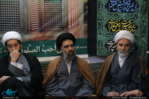 مجلس عزادارى شهادت حضرت صديقه طاهره(س) در بیت آيت الله دوستى زنجانى
