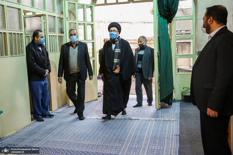 مراسم تشییع حجت الاسلام و المسلمین علی اصغر سعادتی در حسینیه جماران