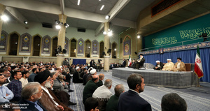 دیدار مسئولان نظام و سفرای کشورهای اسلامی با رهبر معظم انقلاب