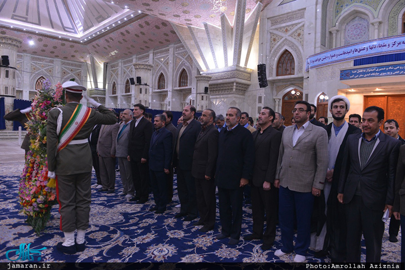 تجدید میثاق فرماندهی پلیس راه تهران-قم با آرمان های حضرت امام(س)