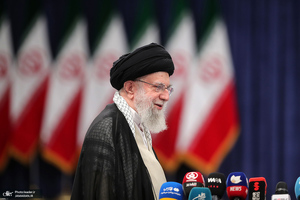 حضور رهبر معظم انقلاب اسلامی در انتخابات ریاست جمهوری چهاردهم