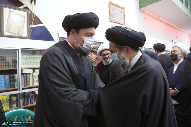 مراسم تشییع آیت الله سید مهدی موسوی بجنوردی (ره) در تهران