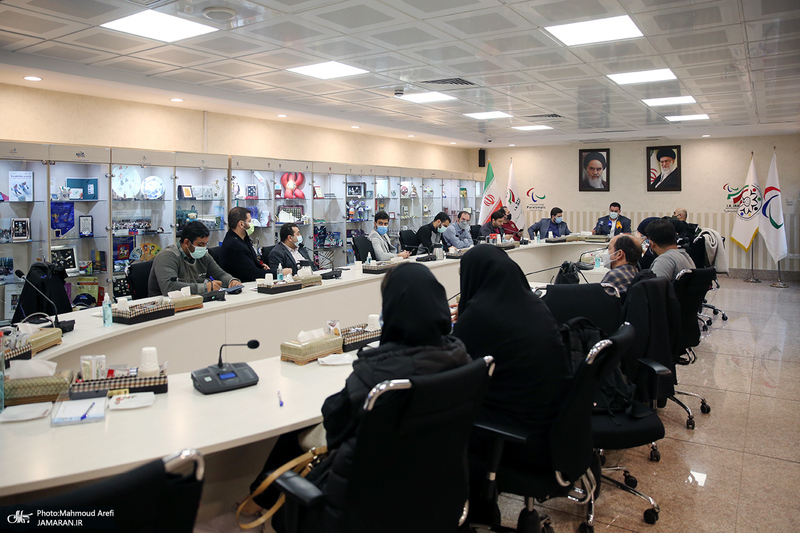 نشست خبری سرپرست کاروان اعزامی ایران به بازی‌های پاراآسیایی جوانان بحرین